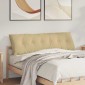 vidaXL Μαξιλάρι Πλάτης Γκρι Πράσινο 160 x 50 cm Υφασμάτινο Κορντουρά