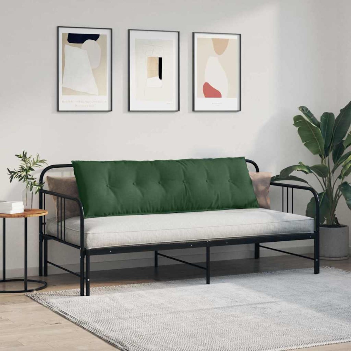 vidaXL Μαξιλάρι Πλάτης Τζαγκουάρ Πράσινο 160 x 50 cm