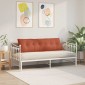 vidaXL Μαξιλάρι Πλάτης Κόκκινο Πορτοκαλί 160 x 50 cm