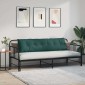 vidaXL Μαξιλάρι Πλάτης Σκούρο Πράσινο 180 x 19 x 50 εκ ύφασμα