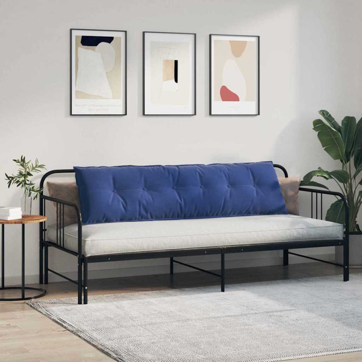 vidaXL Μαξιλάρι Πλάτης Μπλε Αστυνομίας 180 x 50 εκ.