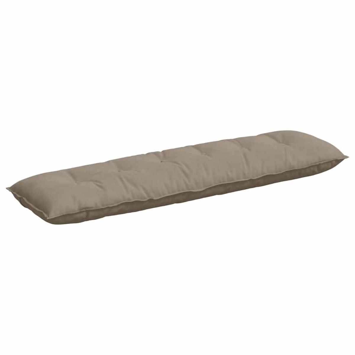 vidaXL Μαξιλάρι Πλάτης Taupe 180 x 50 εκ. Ύφασμα Μικροΐνας