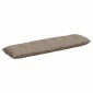 vidaXL Μαξιλάρι Πλάτης Taupe 180 x 50 εκ. Ύφασμα Μικροΐνας