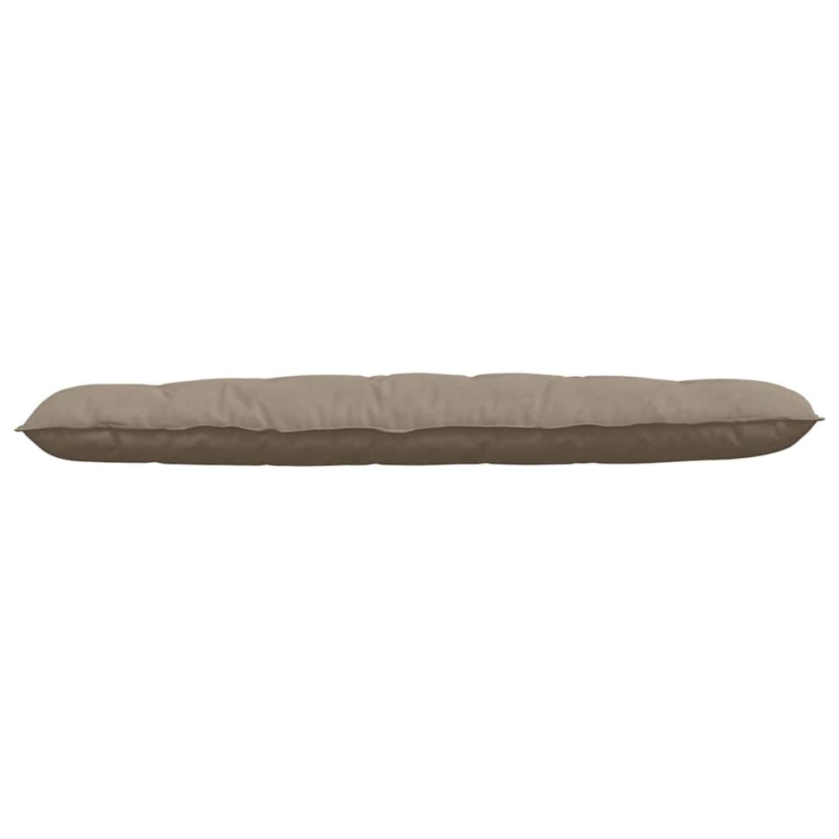 vidaXL Μαξιλάρι Πλάτης Taupe 180 x 50 εκ. Ύφασμα Μικροΐνας