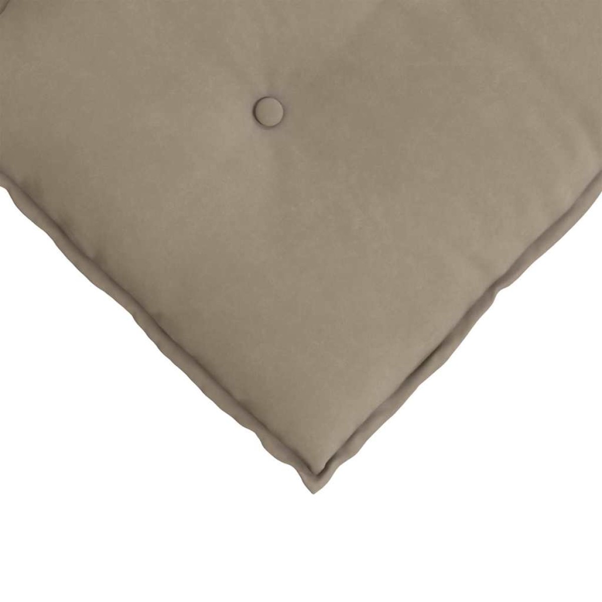 vidaXL Μαξιλάρι Πλάτης Taupe 180 x 50 εκ. Ύφασμα Μικροΐνας