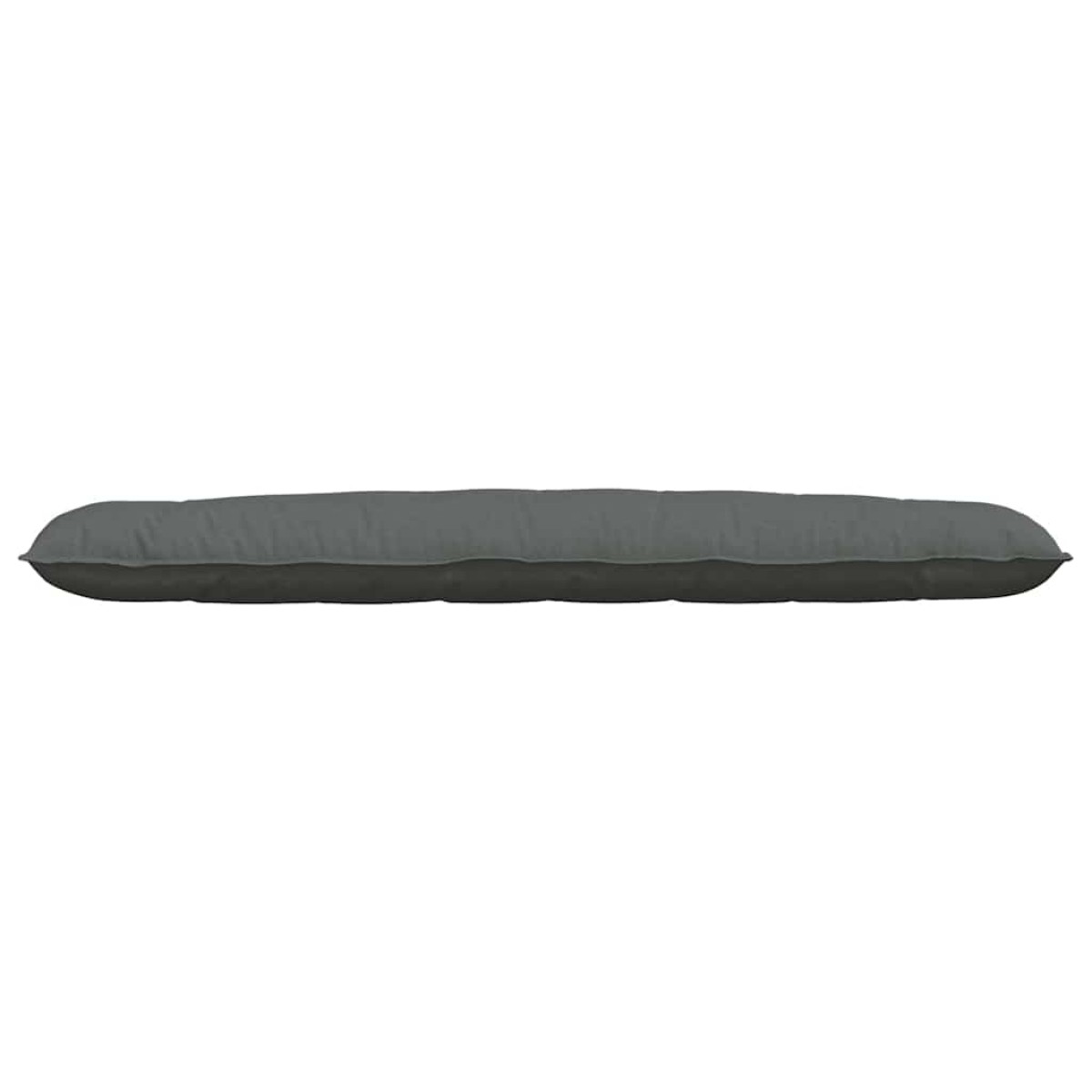 vidaXL Μαξιλάρι Πλάτης Σκούρο Γκρι 200 x 19 x 50 εκ ύφασμα