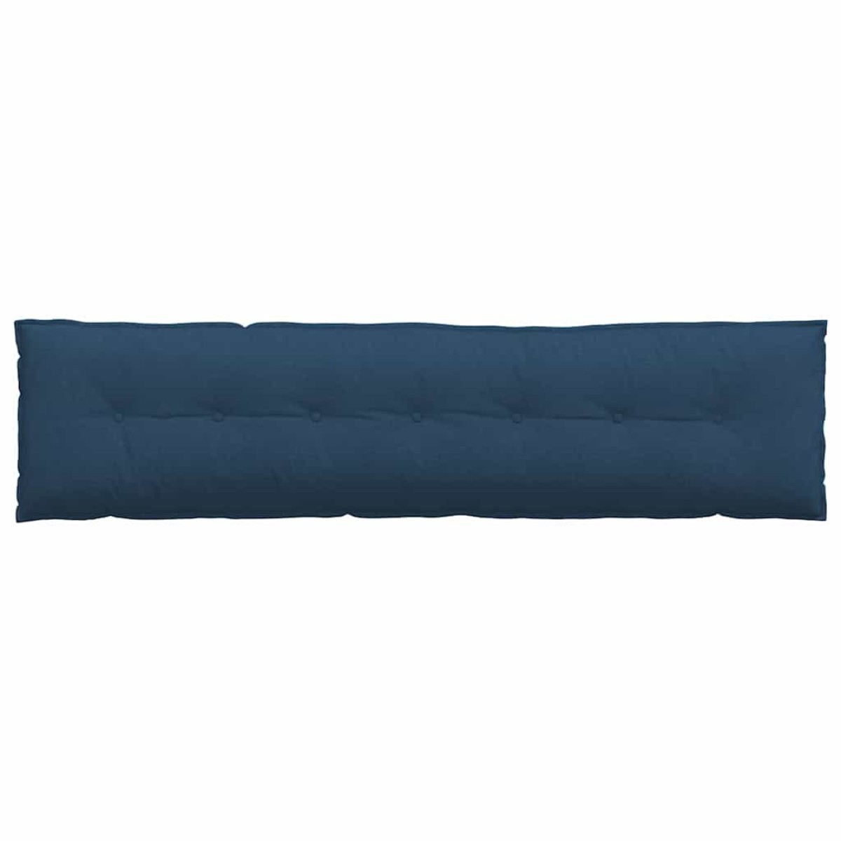 vidaXL Μαξιλάρι Πλάτης Μπλε 200 x 19 x 50 εκ ύφασμα