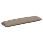 vidaXL Μαξιλάρι Πλάτης Taupe 200 x 50 εκ. Ύφασμα Μικροΐνας