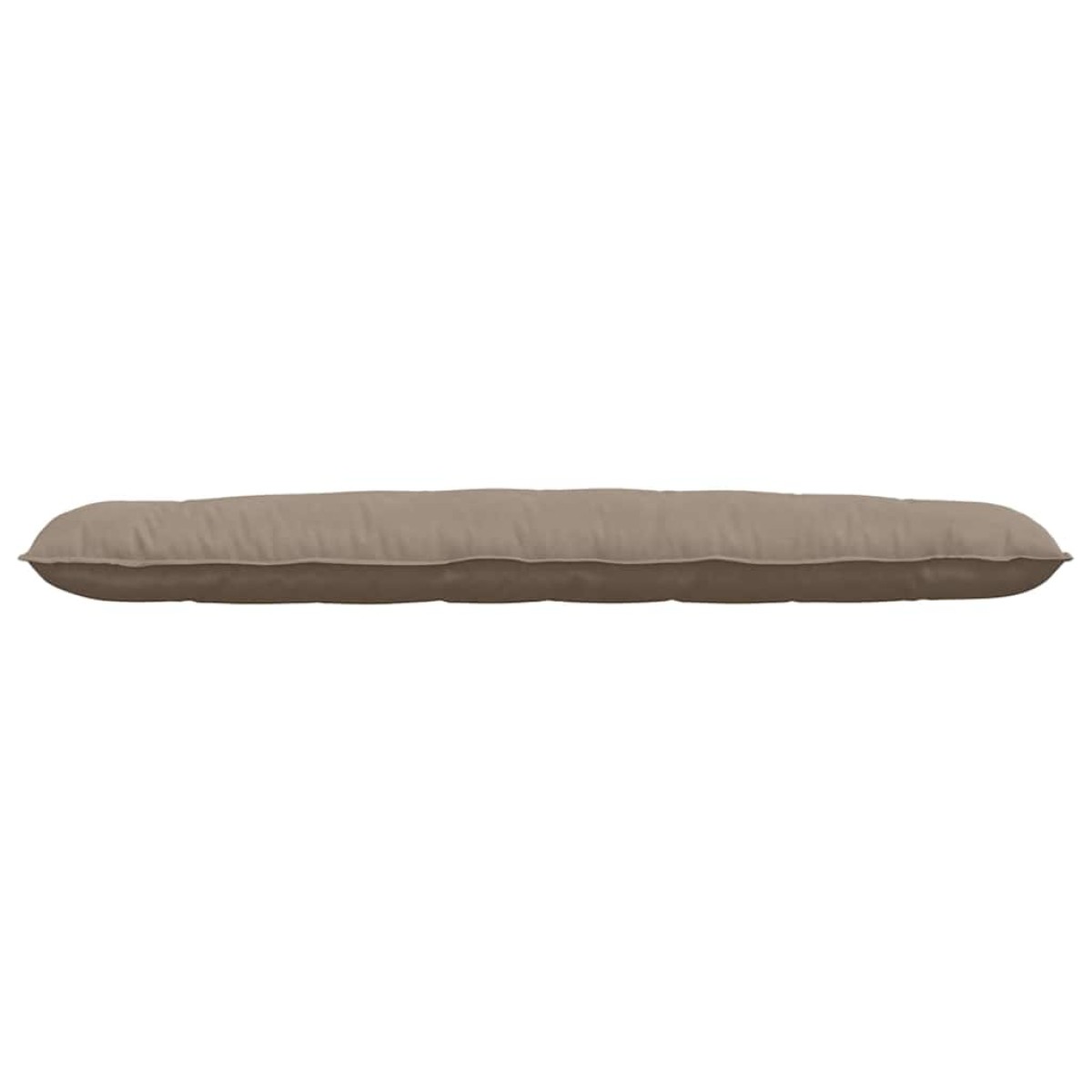 vidaXL Μαξιλάρι Πλάτης Taupe 200 x 50 εκ. Ύφασμα Μικροΐνας