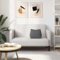 vidaXL Μαξιλάρι Πλάτης Σκούρο Γκρι 45 x 20 x 35 εκ. ύφασμα