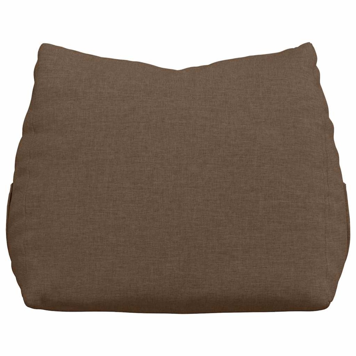 vidaXL Μαξιλάρι Πλάτης Καφέ 45 x 20 x 35 εκ. ύφασμα
