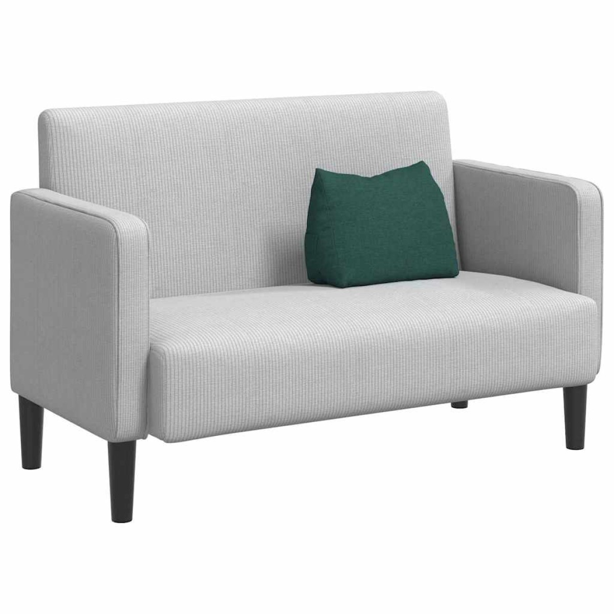 vidaXL Μαξιλάρι Πλάτης Σκούρο Πράσινο 45 x 20 x 35 εκ. ύφασμα