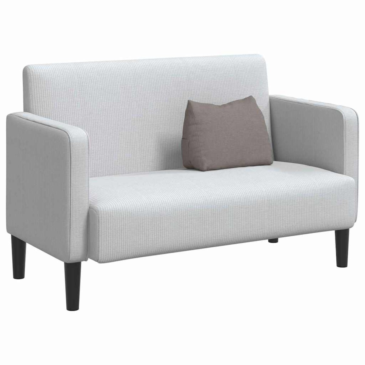 vidaXL Μαξιλάρι Πλάτης Taupe 45 x 20 x 35 εκ. ύφασμα