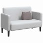 vidaXL Μαξιλάρι Πλάτης Taupe 45 x 20 x 35 εκ. ύφασμα