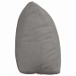 vidaXL Μαξιλάρι Πλάτης Taupe 45 x 20 x 35 εκ. ύφασμα