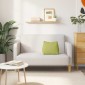 vidaXL Μαξιλάρι Πλάτης Ανοιχτό Πράσινο 45 x 20 x 35 εκ. ύφασμα