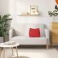 vidaXL Μαξιλάρι Πλάτης Κόκκινο 45 x 20 x 35 εκ. ύφασμα