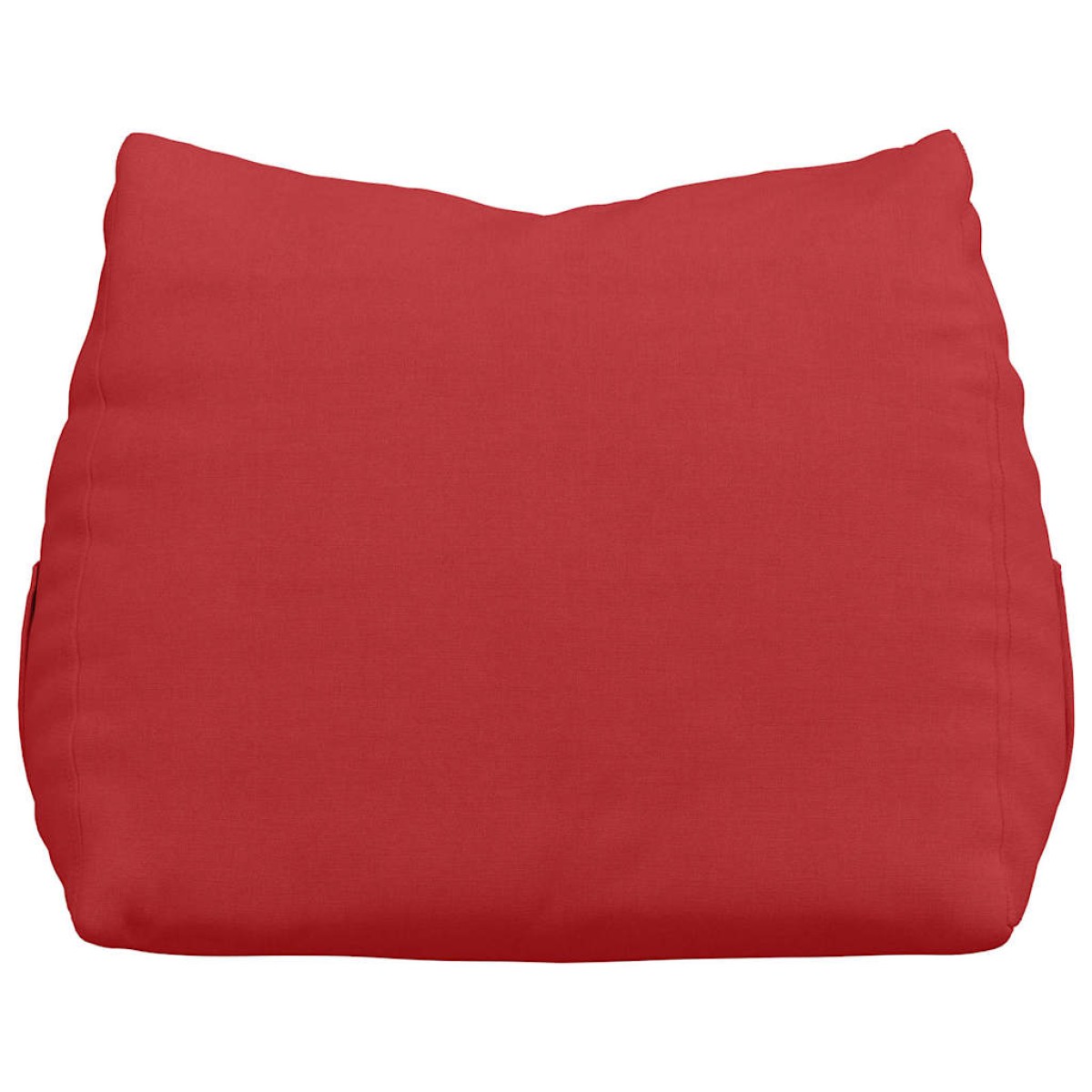 vidaXL Μαξιλάρι Πλάτης Κόκκινο 45 x 20 x 35 εκ. ύφασμα