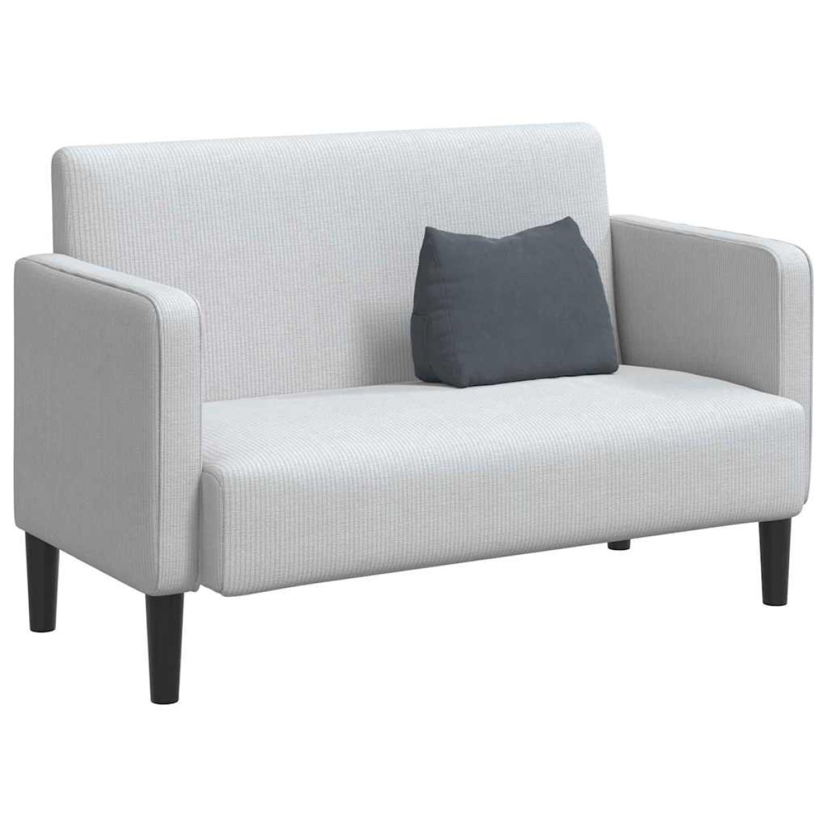 vidaXL Μαξιλάρι Πλάτης Σκούρο Γκρι 45 x 20 x 35 εκ.