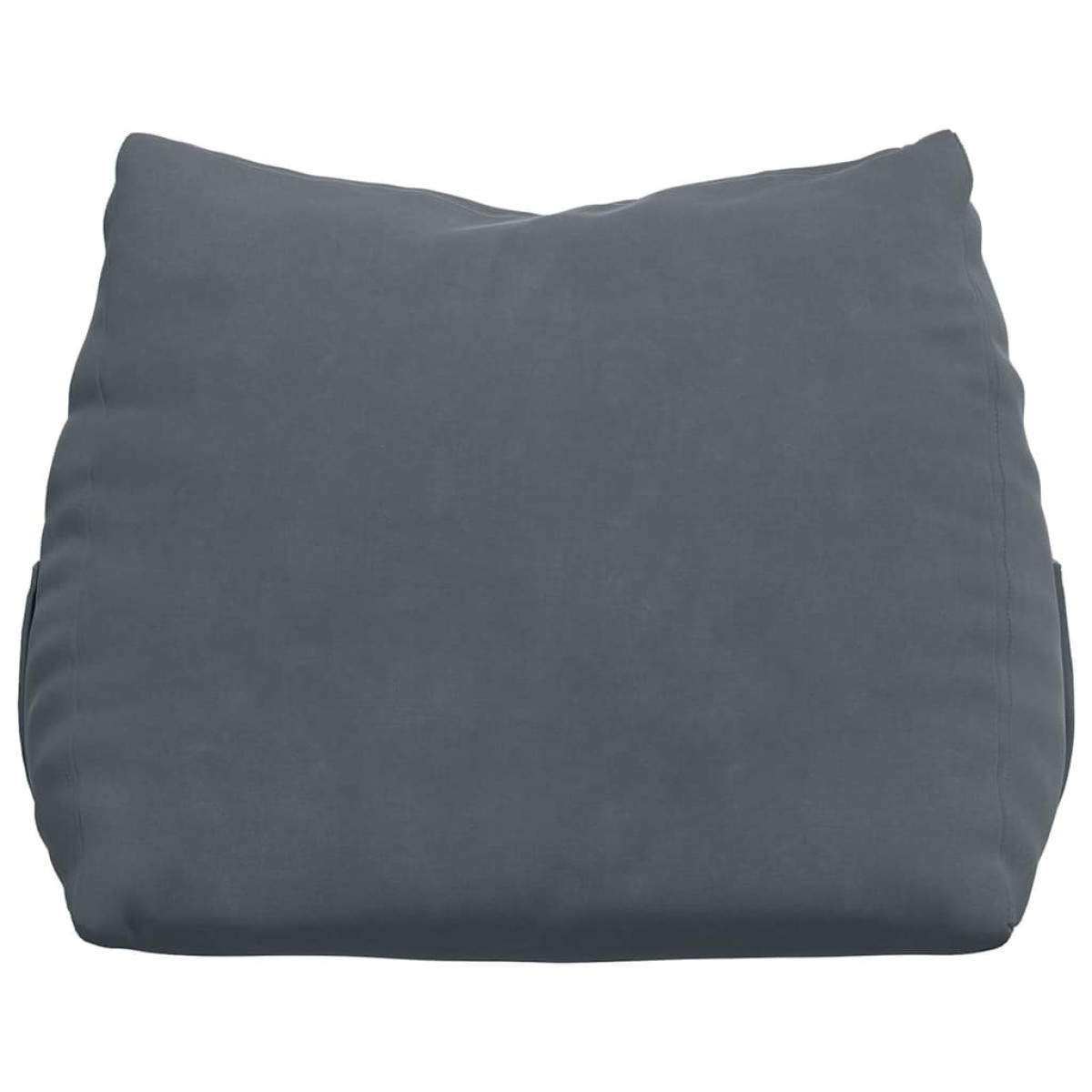 vidaXL Μαξιλάρι Πλάτης Σκούρο Γκρι 45 x 20 x 35 εκ.