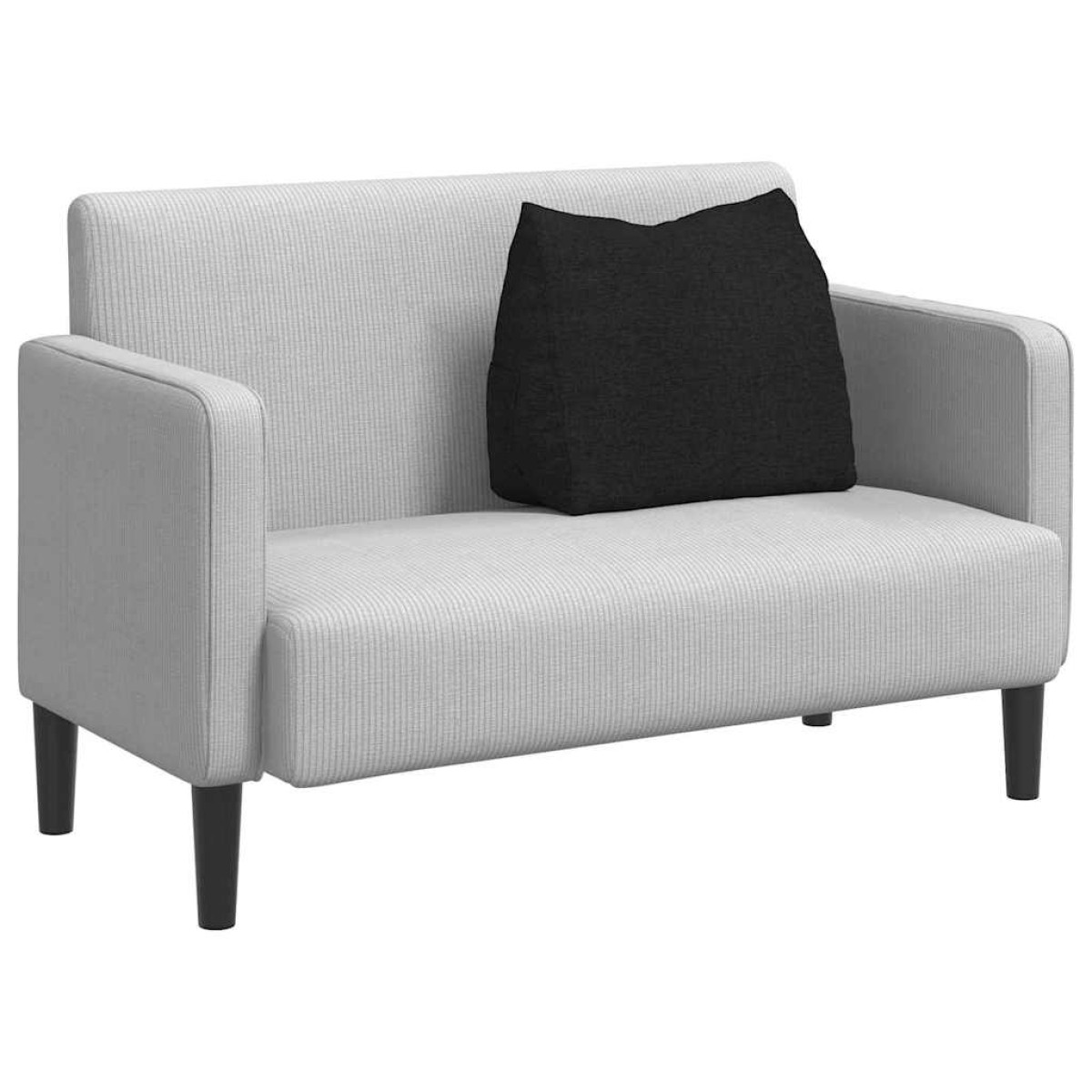 vidaXL Μαξιλάρι Πλάτης Μαύρο 60 x 20 x 50 εκ. ύφασμα