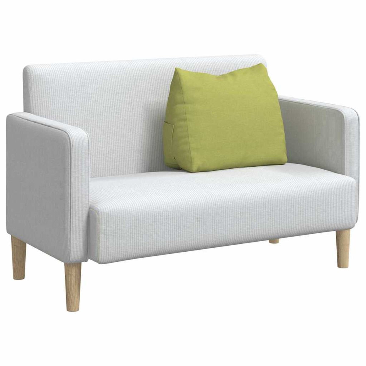 vidaXL Μαξιλάρι Πλάτης Ανοιχτό Πράσινο 60 x 20 x 50 εκ. ύφασμα