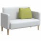 vidaXL Μαξιλάρι Πλάτης Ανοιχτό Πράσινο 60 x 20 x 50 εκ. ύφασμα