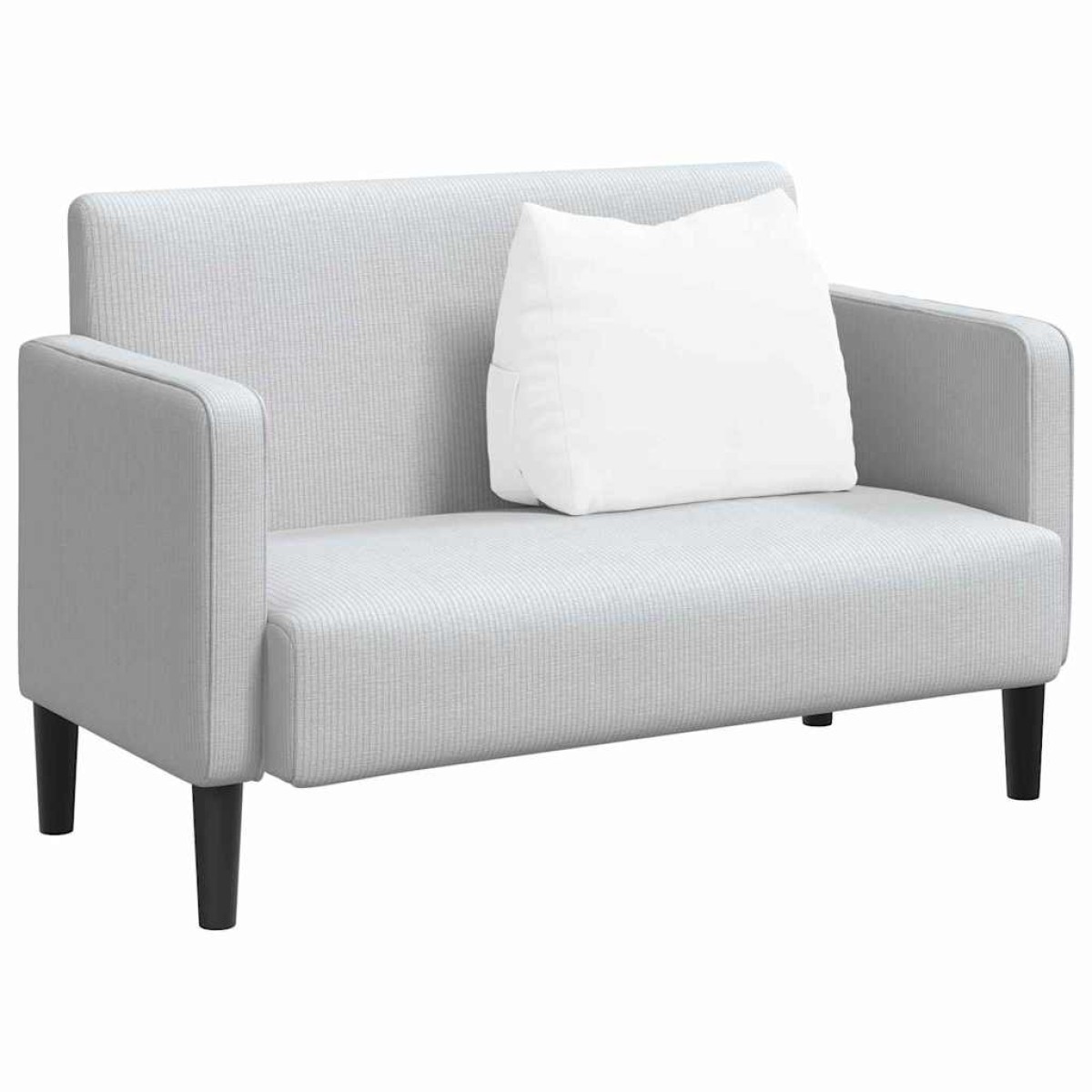 vidaXL Μαξιλάρι Πλάτης Λευκό 60 x 20 x 50 εκ. ύφασμα