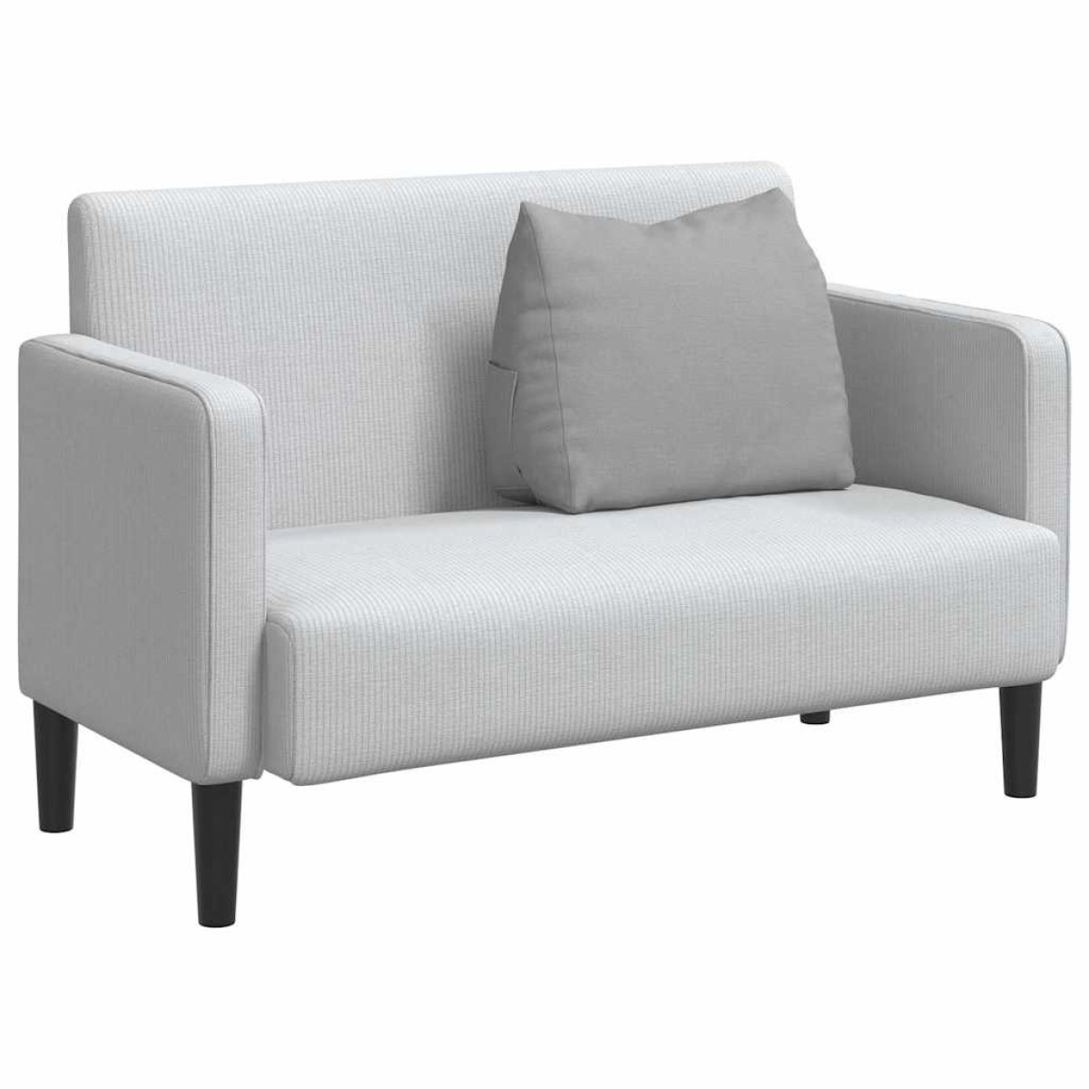 vidaXL Μαξιλάρι Πλάτης Σκίουρος Γκρί 60 x 20 x 50 εκ. ύφασμα