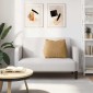 vidaXL Μαξιλάρι Πλάτης Καφέ 60 x 20 x 50 εκ. Υφασμάτινο Κορντουρά
