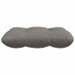 vidaXL Μαξιλάρια καθισμάτων 4 τμχ. Ύφασμα Taupe 40 x 40 x 12 εκ.