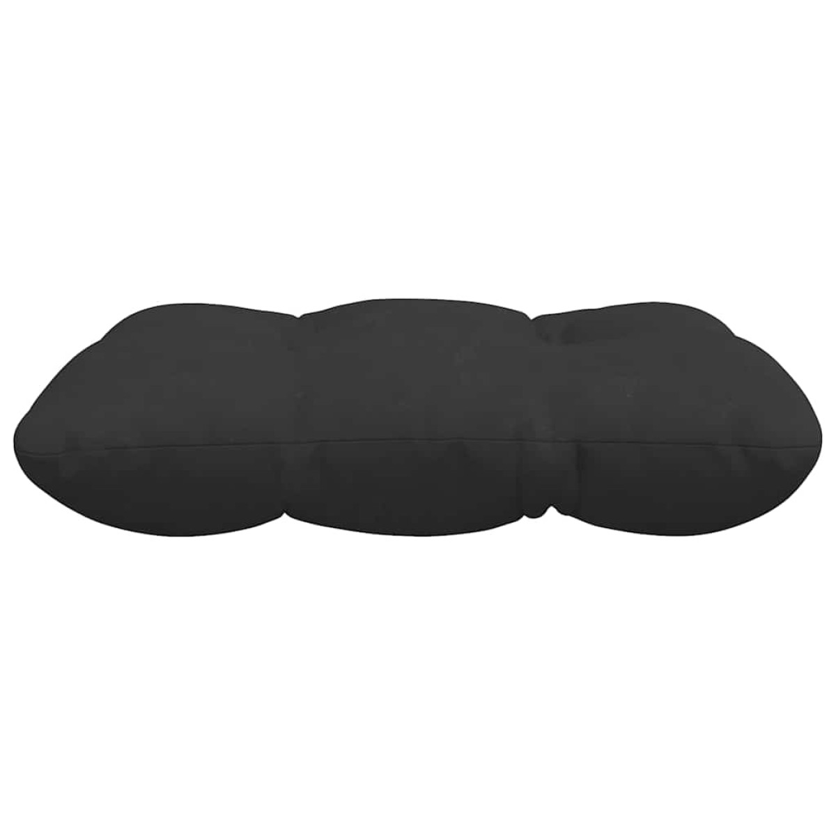 vidaXL Μαξιλάρια καθισμάτων 4 pcs Ύφασμα Μικροΐνας Μαύρο 45 x 45 cm
