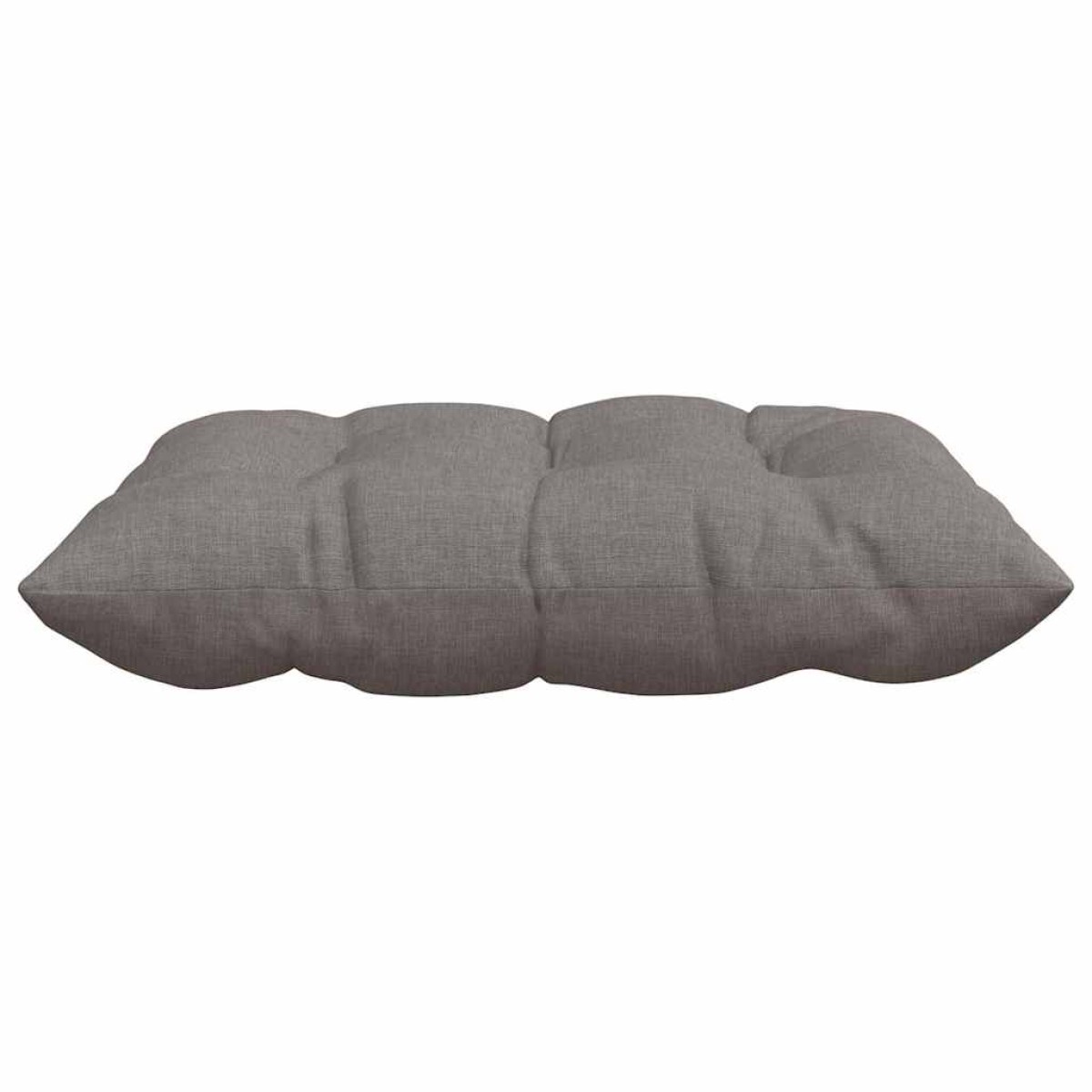 vidaXL Μαξιλάρια καθισμάτων 4 τμχ. Ύφασμα Taupe 40 x 40 x 6 cm