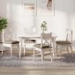 vidaXL Μαξιλάρια καθισμάτων 4 pcs Μικροΐνες Taupe 40 x 40 x 6 cm