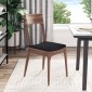 vidaXL Μαξιλάρια καθισμάτων 4 τμχ. ύφασμα Μαύρο 40 x 40 x 3 cm
