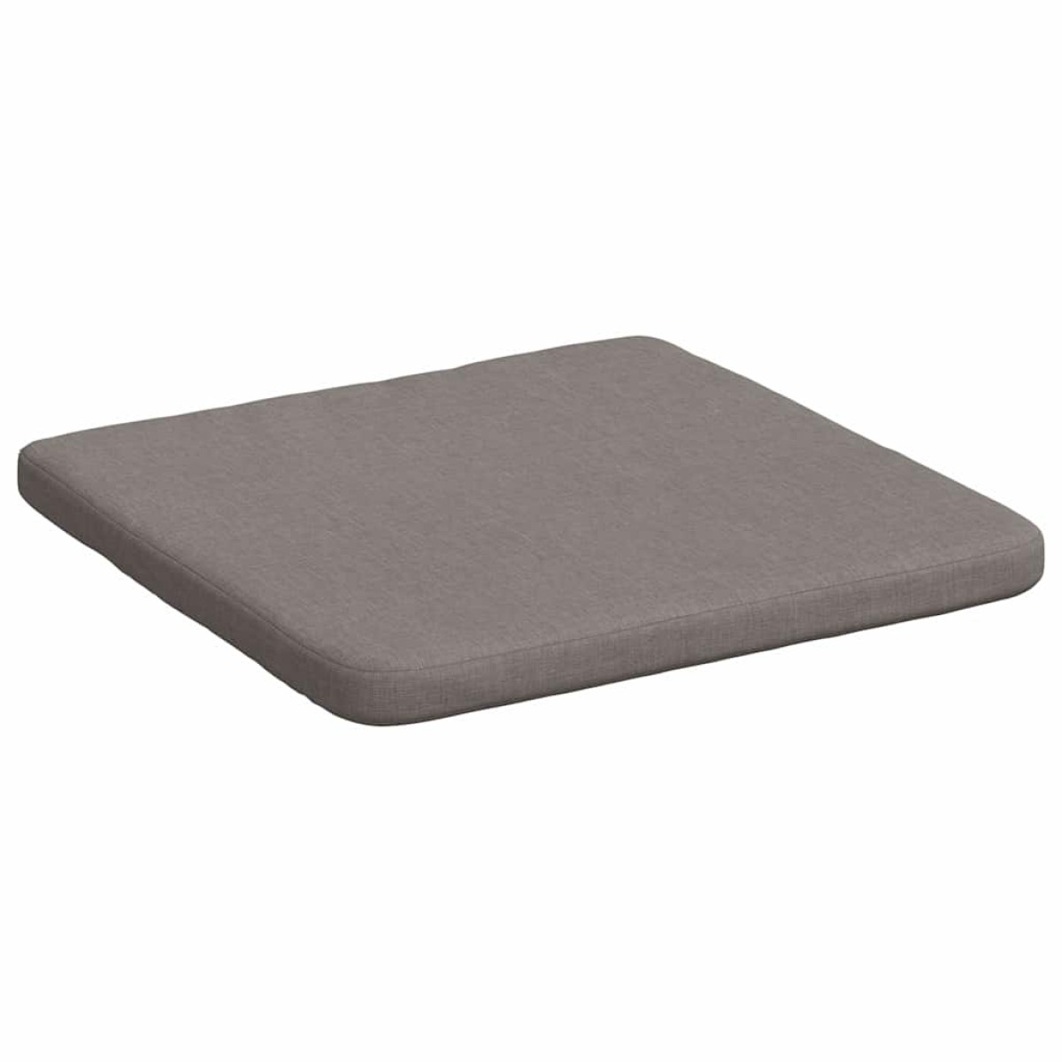 vidaXL Μαξιλάρια καθισμάτων 4 τμχ. ύφασμα Taupe 40 x 40 x 3 cm