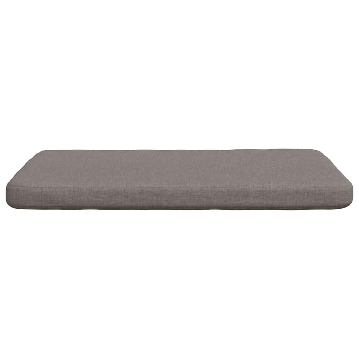 vidaXL Μαξιλάρια καθισμάτων 4 τμχ. ύφασμα Taupe 40 x 40 x 3 cm