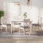 vidaXL Μαξιλάρια καθισμάτων 4 τμχ. ύφασμα Taupe 40 x 40 x 3 cm