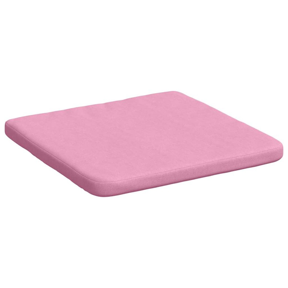 vidaXL Μαξιλάρια καθισμάτων 4 pcs Ροζ 40 x 40 x 3 cm ύφασμα
