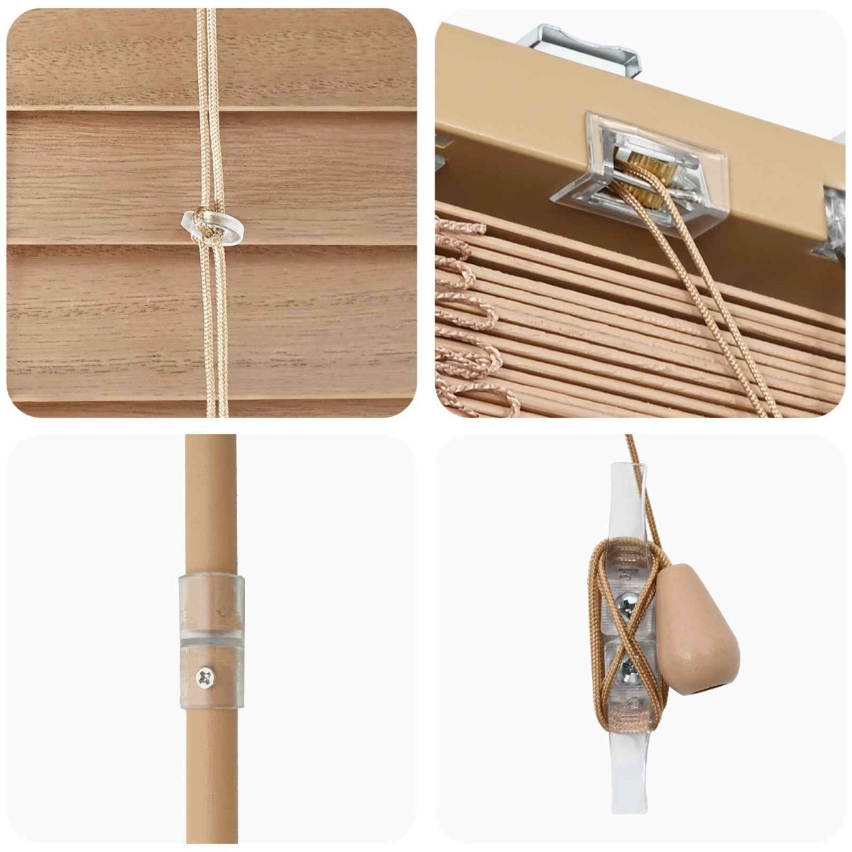 vidaXL Βενετσιάνικη Σκίαση Όψη Δρύς 55 x 250 εκ. 35 mm