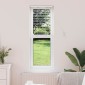 vidaXL Βενετσιάνικη Σκίαση Λευκό 50 x 130 εκ 35 mm