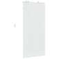 vidaXL Βενετσιάνικη Σκίαση Λευκό 55 x 130 εκ 35 mm