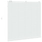 vidaXL Βενετσιάνικη Σκίαση Λευκό 135 x 130 εκ 35 mm