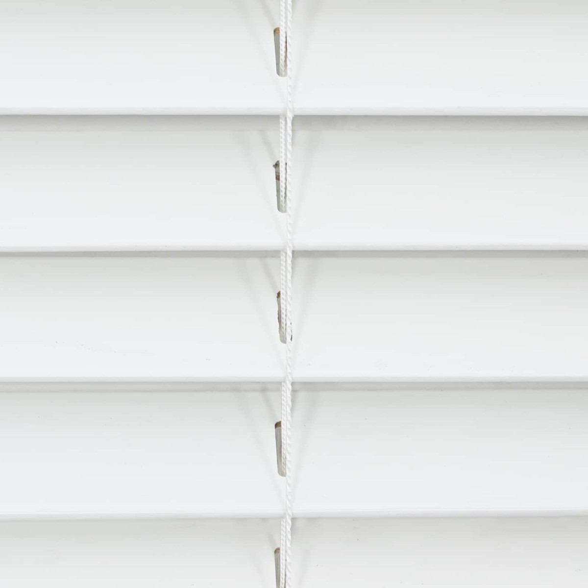 vidaXL Βενετσιάνικη Σκίαση Λευκό 160 x 130 εκ 35 mm