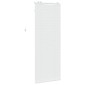 vidaXL Βενετσιάνικη Σκίαση Λευκό 55 x 160 εκ. 35 mm