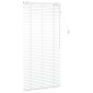 vidaXL Βενετσιάνικη Σκίαση Λευκό 95 x 160 εκ. 35 mm