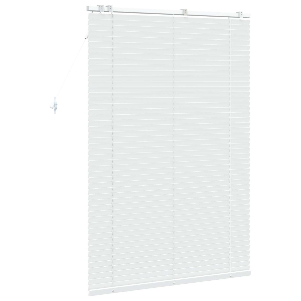 vidaXL Βενετσιάνικη Σκίαση Λευκό 110 x 160 cm 35 mm