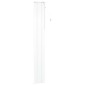 vidaXL Βενετσιάνικη Σκίαση Λευκό 40 x 250 εκ. 35 mm