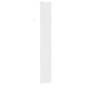 vidaXL Βενετσιάνικη Σκίαση Λευκό 50 x 250 εκ. 35 mm