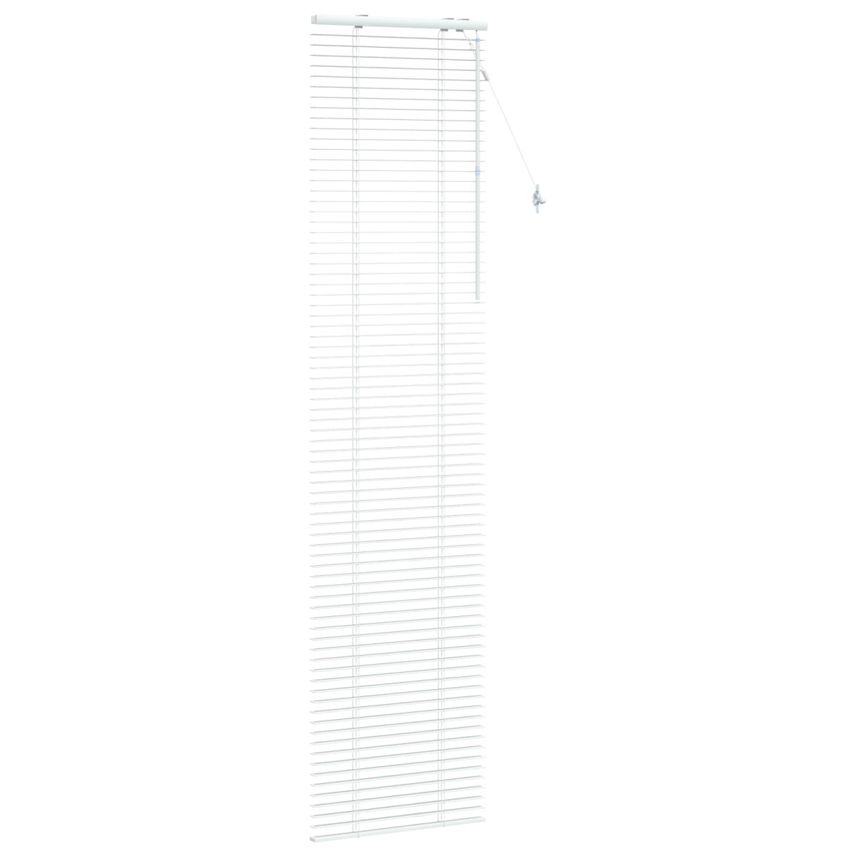 vidaXL Βενετσιάνικη Σκίαση Λευκό 65 x 250 cm 35 mm